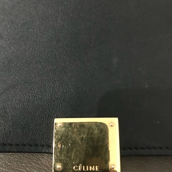 Céline Tricolor Large Trapeze bag - Picture 3 of 8